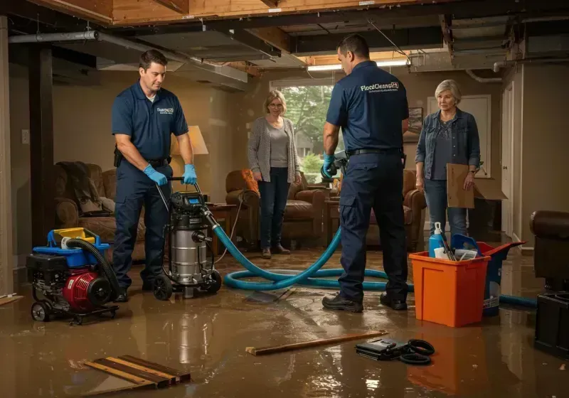 Basement Water Extraction and Removal Techniques process in West Jefferson, OH